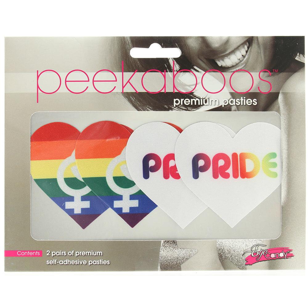 Pride and Hearts Venus Nipple Pasties - Xoxomoving