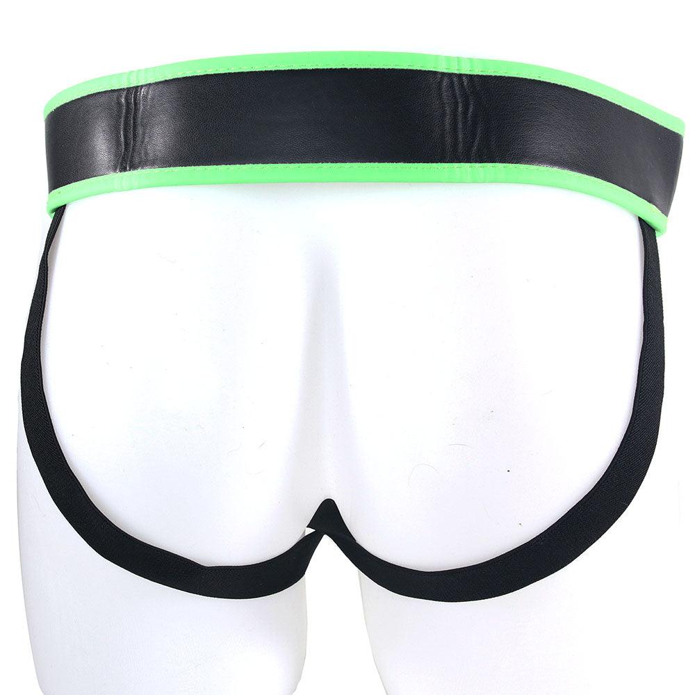 Ouch! Glow In The Dark Striped Pouch Jock Strap /M - Xoxomoving