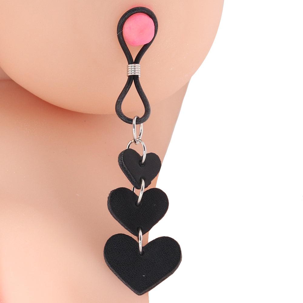 Sex & Mischief Heart Nipple Ties - Xoxomoving