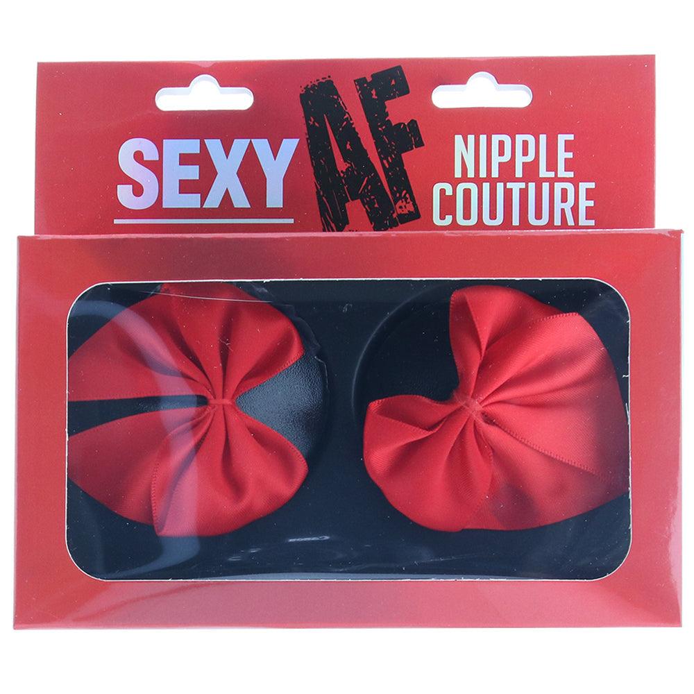 Nipple Couture Red Bow Covers - Xoxomoving