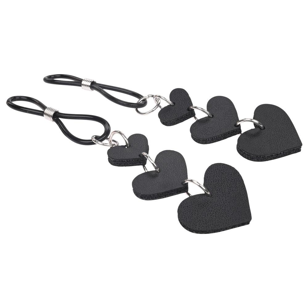 Sex & Mischief Heart Nipple Ties - Xoxomoving