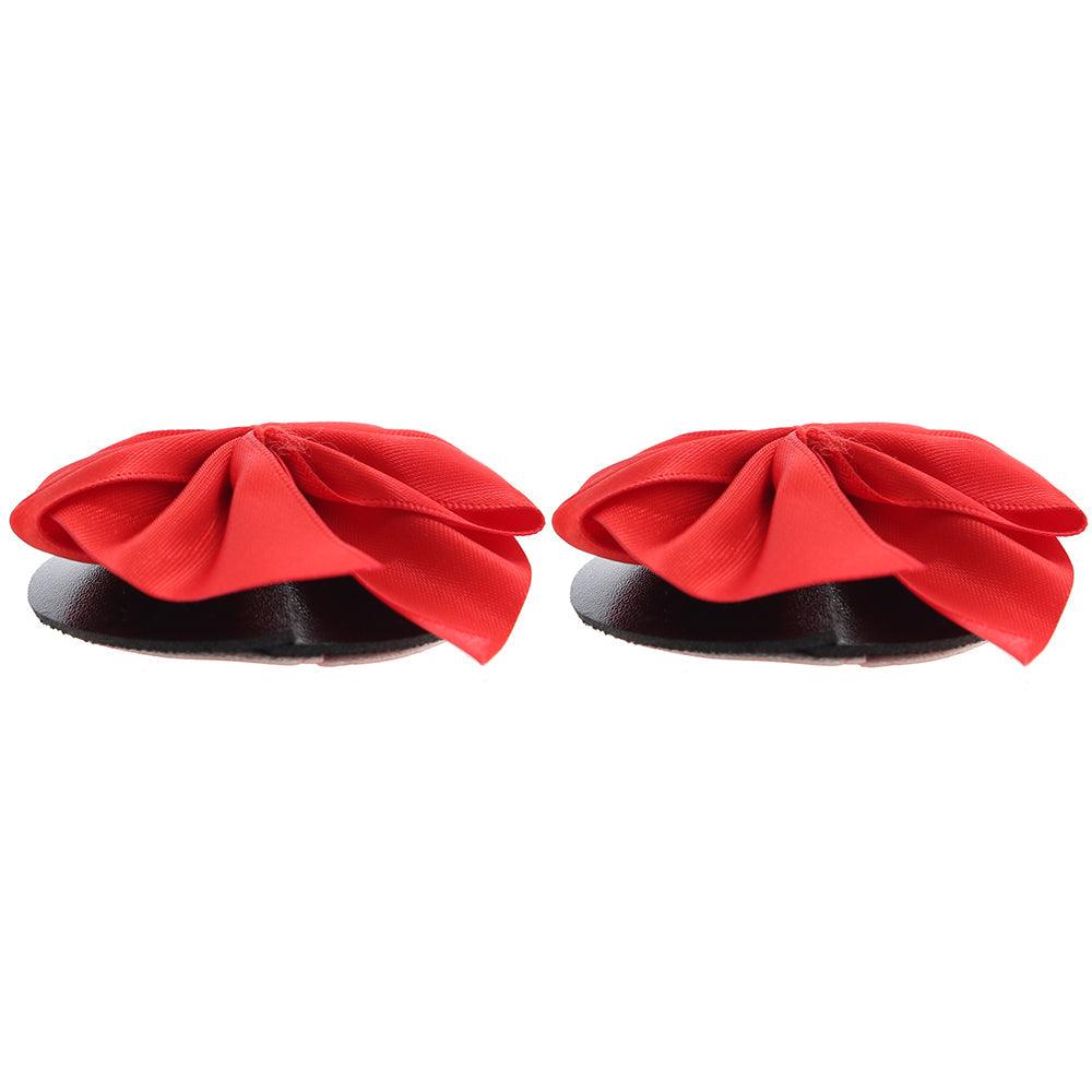 Nipple Couture Red Bow Covers - Xoxomoving