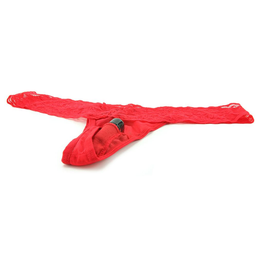 Vibrating Panties with Hidden Vibe Pocket Red /L - Xoxomoving