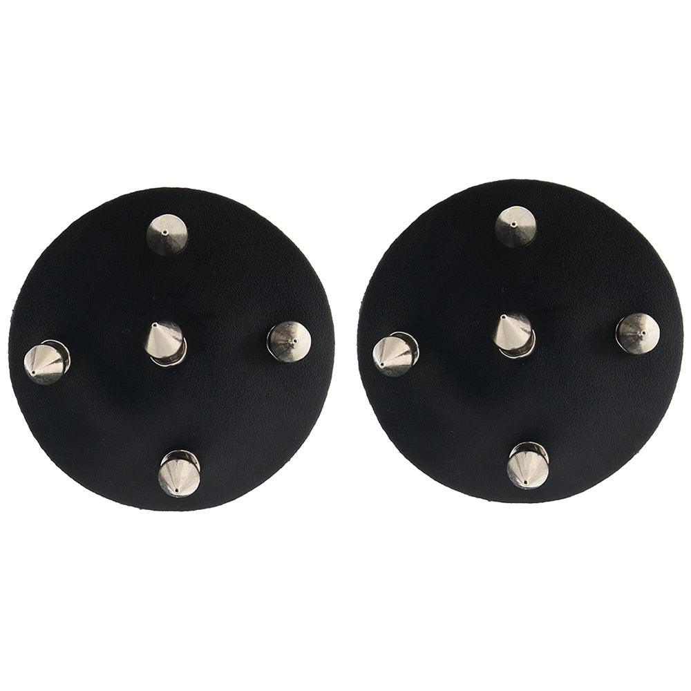 Nipple Couture Black Studded Covers - Xoxomoving