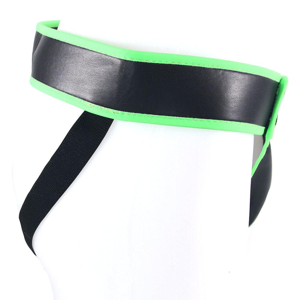 Ouch! Glow In The Dark Striped Pouch Jock Strap /M - Xoxomoving