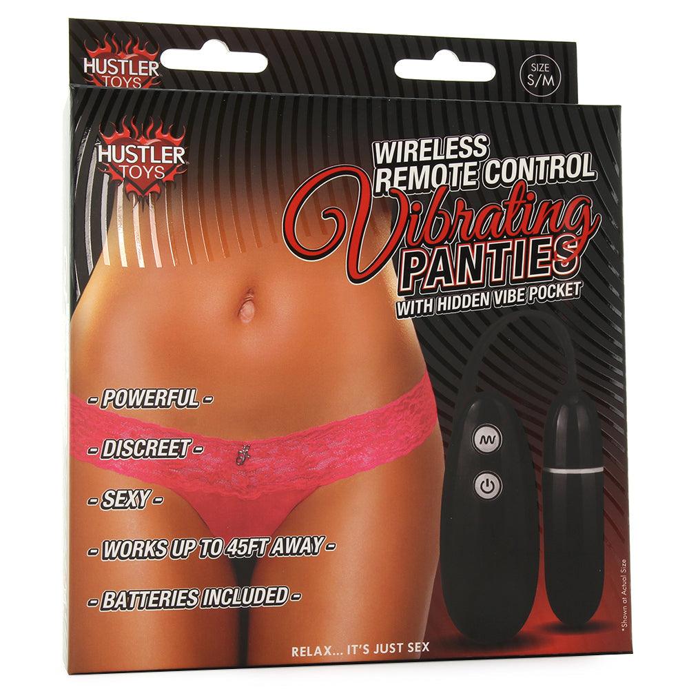 Wireless Remote Vibrating Pink Panties /M - Xoxomoving