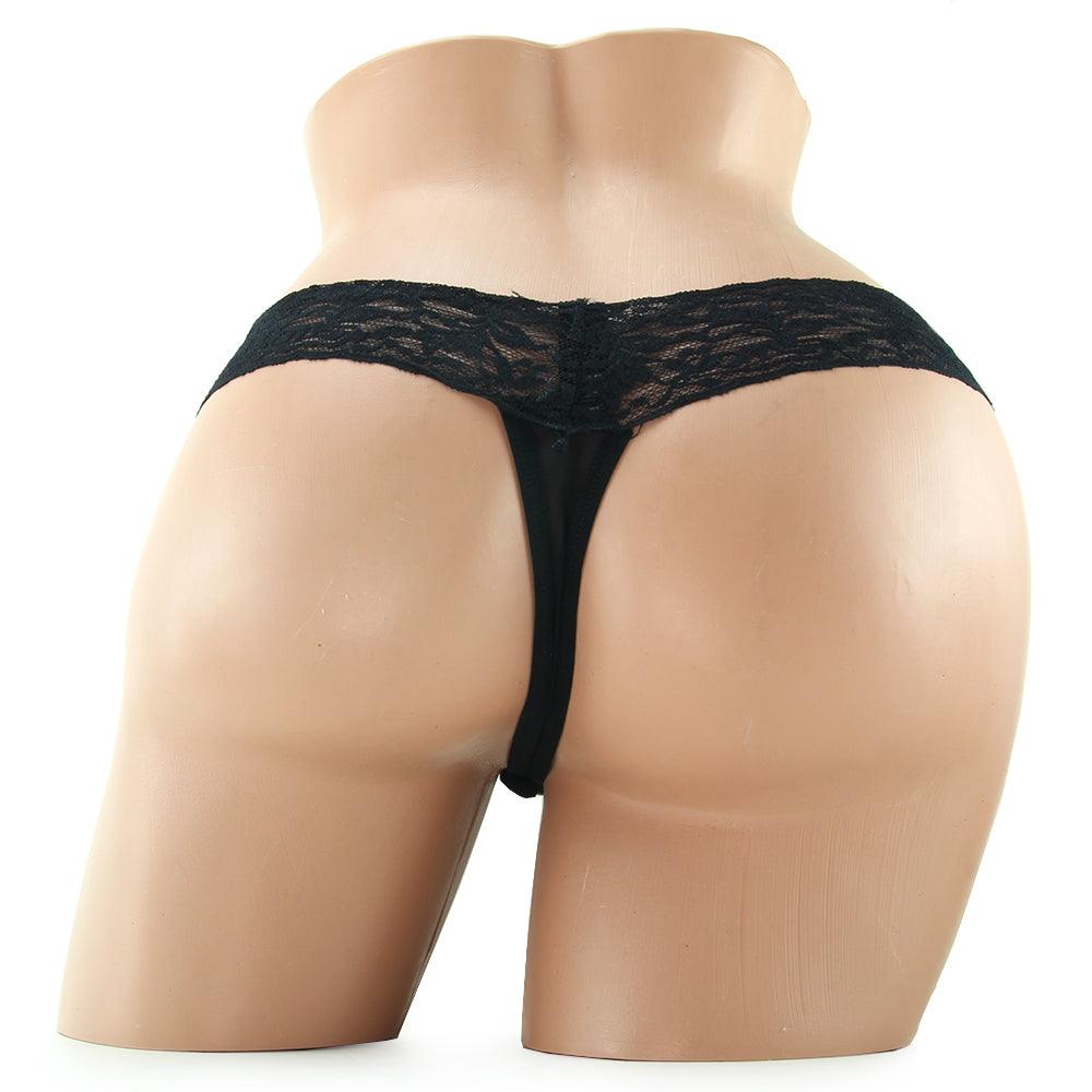 Crotchless Vibrating Panties with Pleasure Beads /M - Xoxomoving