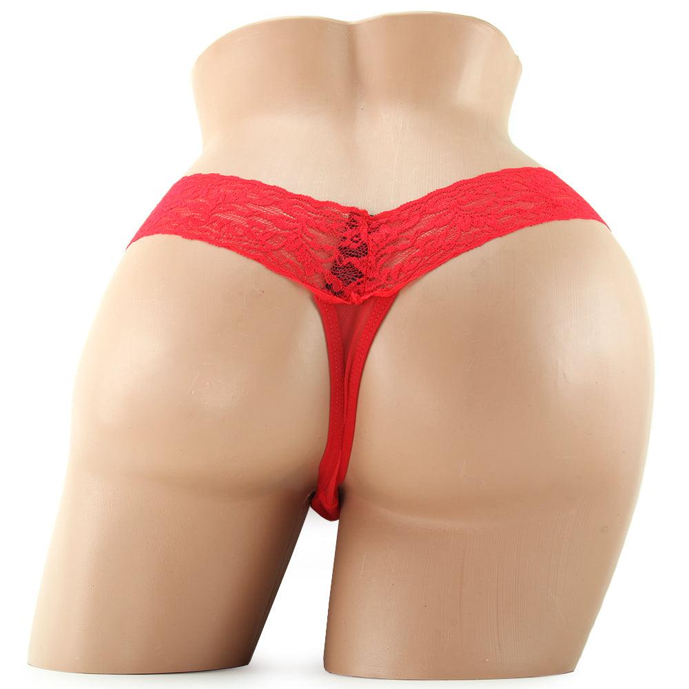 Vibrating Panties with Hidden Vibe Pocket Red /L - Xoxomoving