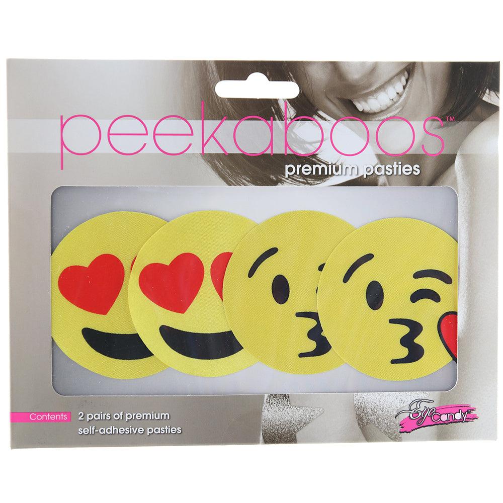 Emoji Heart Nipple Pasties - Xoxomoving