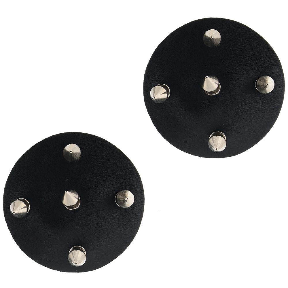 Nipple Couture Black Studded Covers - Xoxomoving