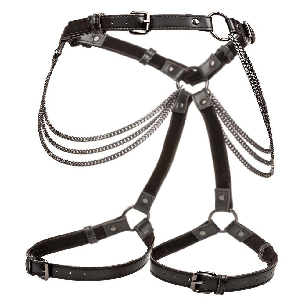 Euphoria Multi Chain Thigh Harness XL - Xoxomoving