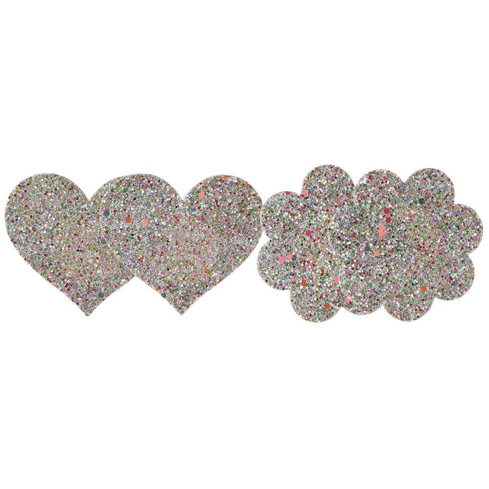 Pretty Pasties Heart & Flower Glow In The Dark Set - Xoxomoving