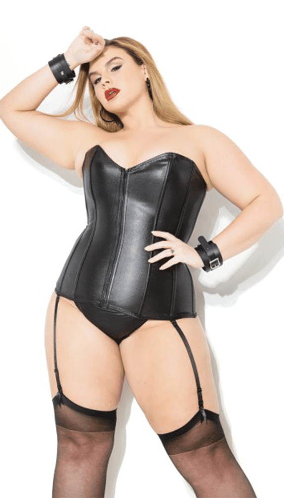 Metal Boned Matte Corset - Xoxomoving