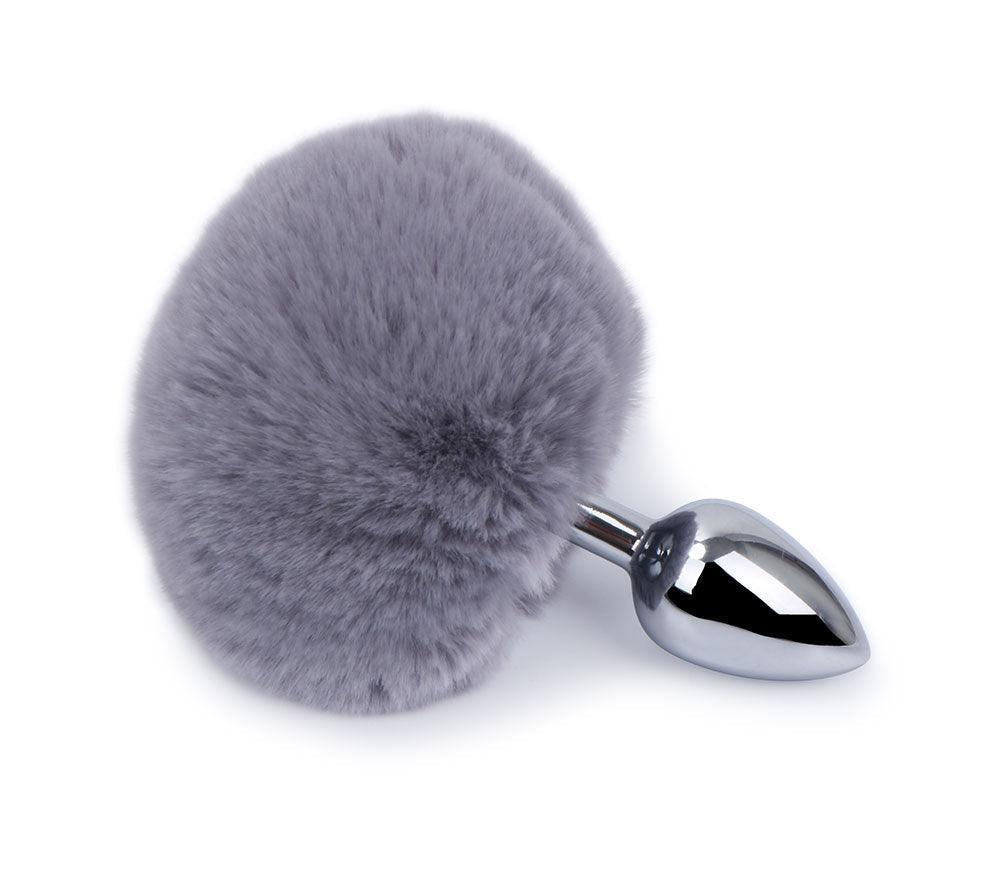 Metal Pink Hairball Base Butt Plug for Experienced Men or Women 5.51 Inch - Xoxomoving