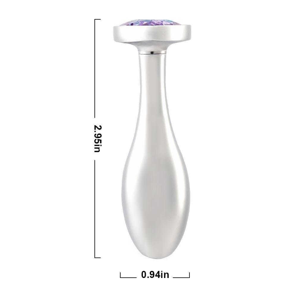 Metal Replaceable Poker-like Base Anal Plug | Metal Anal Plug - Xoxomoving