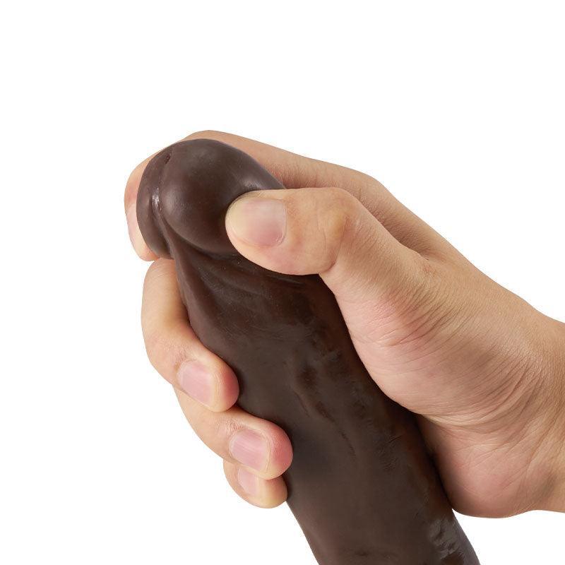 Michael 7.87-inch Big Glans Stout Man Lifelike Dildo with Strong Suction Cup - Xoxomoving