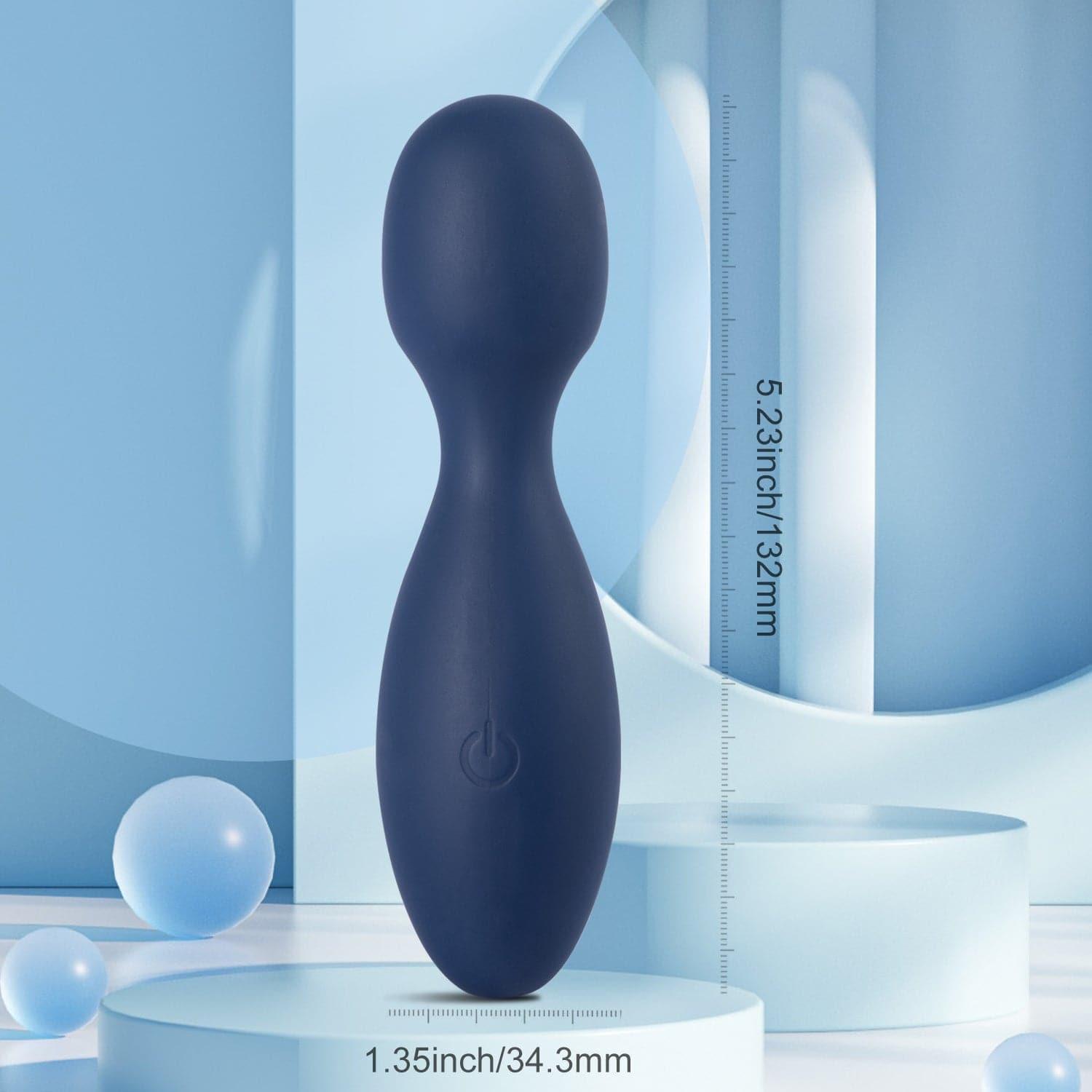 Mini Magic Wand Massager - 10 Vibration Modes, Waterproof - Xoxomoving