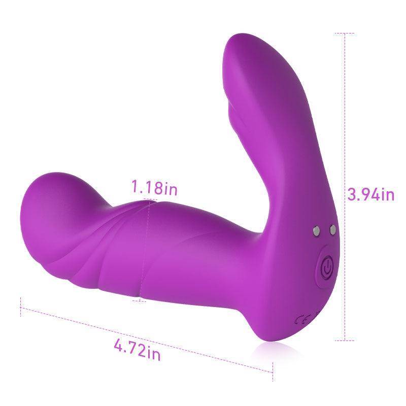 MIRAGE 10 Vibrations 10 Pulses Anal Prostate Massager Remote Control - Xoxomoving