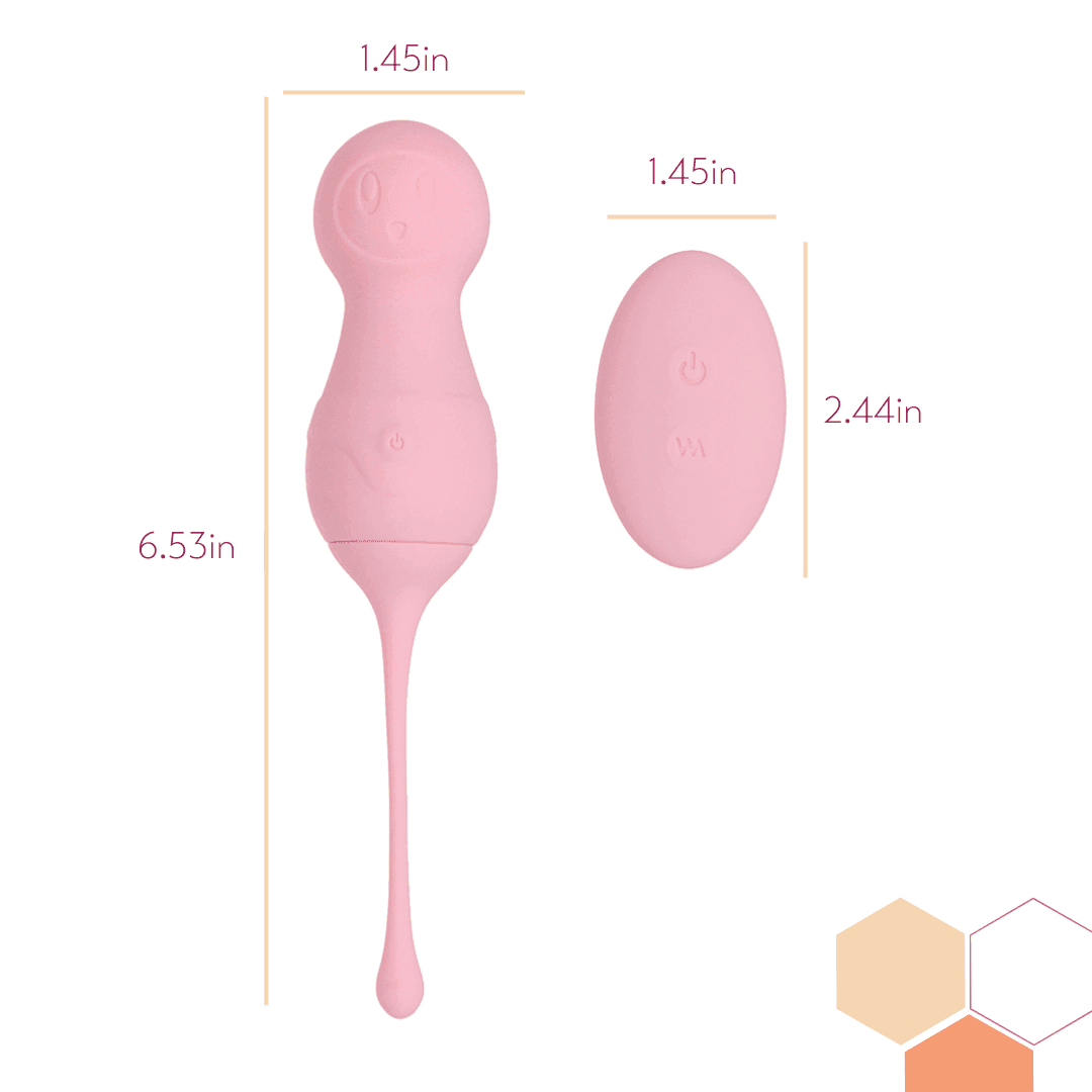 Mon Cherie Egg Vibrator with Remote Control - Intimate Pleasure at Your Fingertips - Xoxomoving