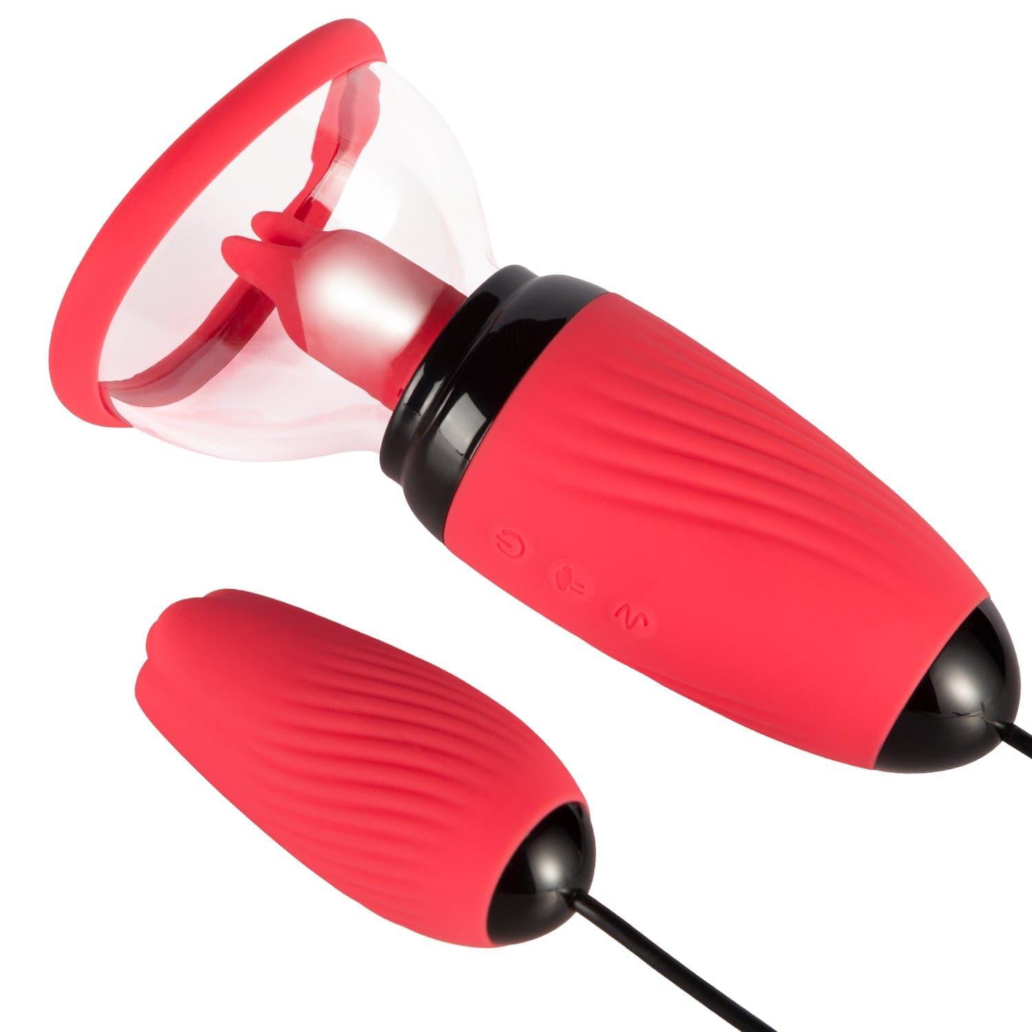 Mona Pro - Super Powered Clit & Nipple Stimulator With Bullet Egg - Xoxomoving