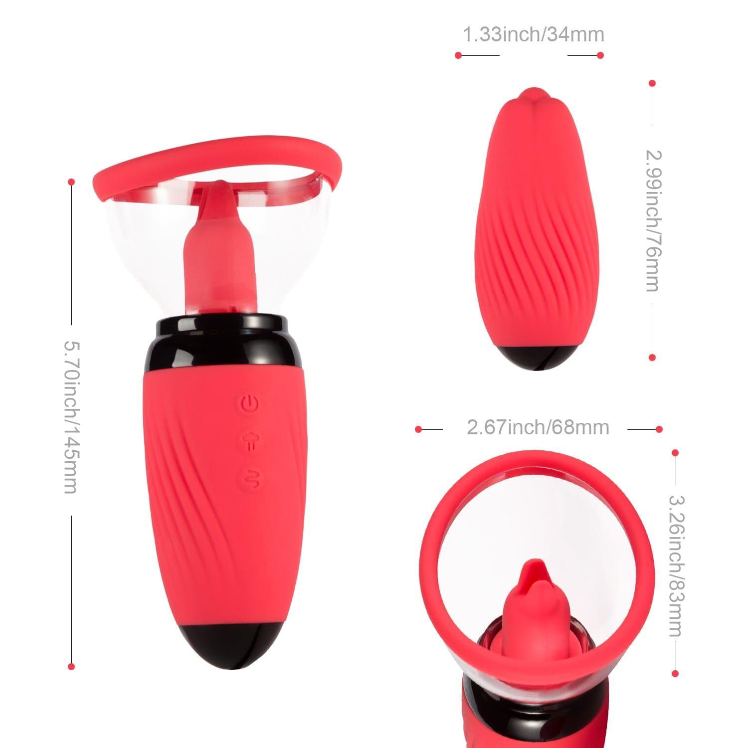 Mona Pro - Super Powered Clit & Nipple Stimulator With Bullet Egg - Xoxomoving