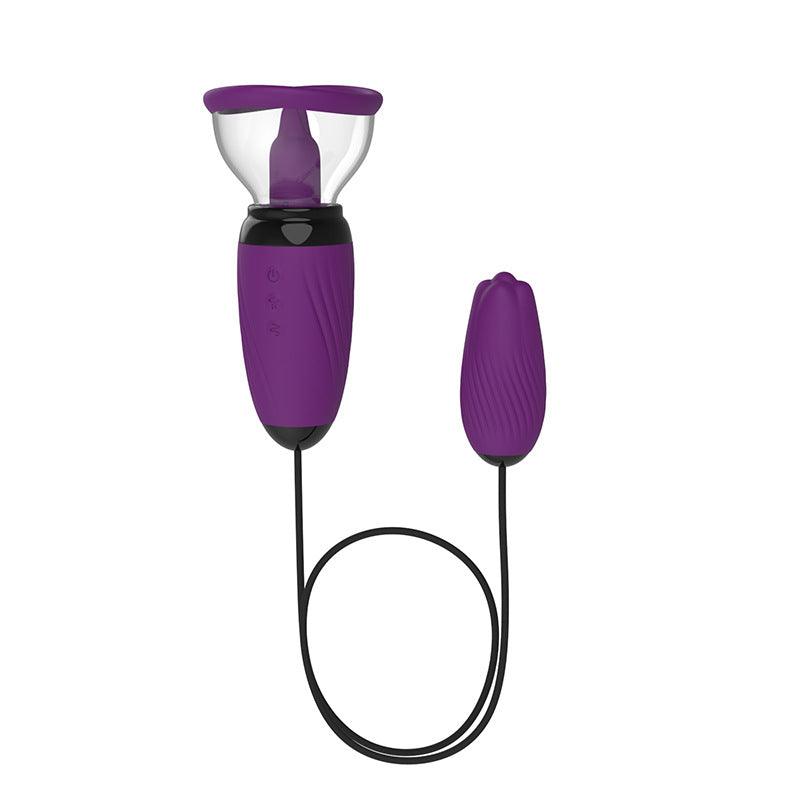 Mona Pro - Super Powered Clit & Nipple Stimulator With Bullet Egg - Xoxomoving