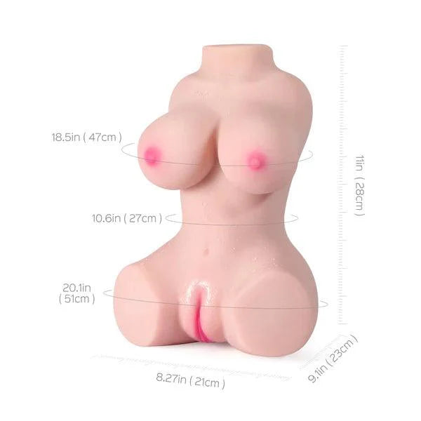 Naomi - 5.5 lb Lovely Sex Torso For Man - Xoxomoving