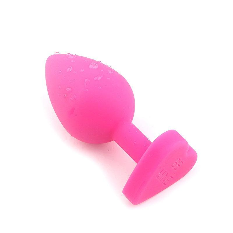 Naughty Candy Heart Anal Plug - Xoxomoving