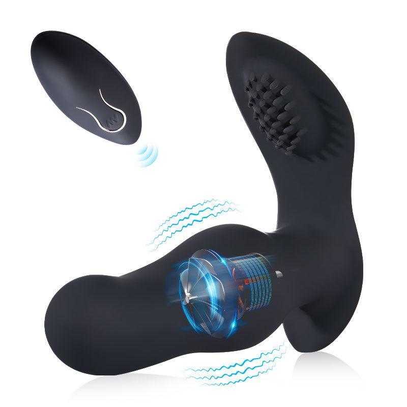 NEW THUNDER 7 Vibrations Extraordinary Prostate Massager with Remote Control - Xoxomoving