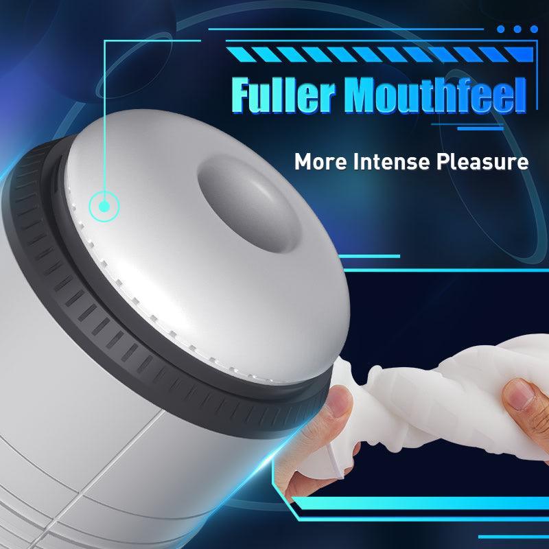 NO.6 - Sucking & Vibrating Technology Male Masturbator - Xoxomoving