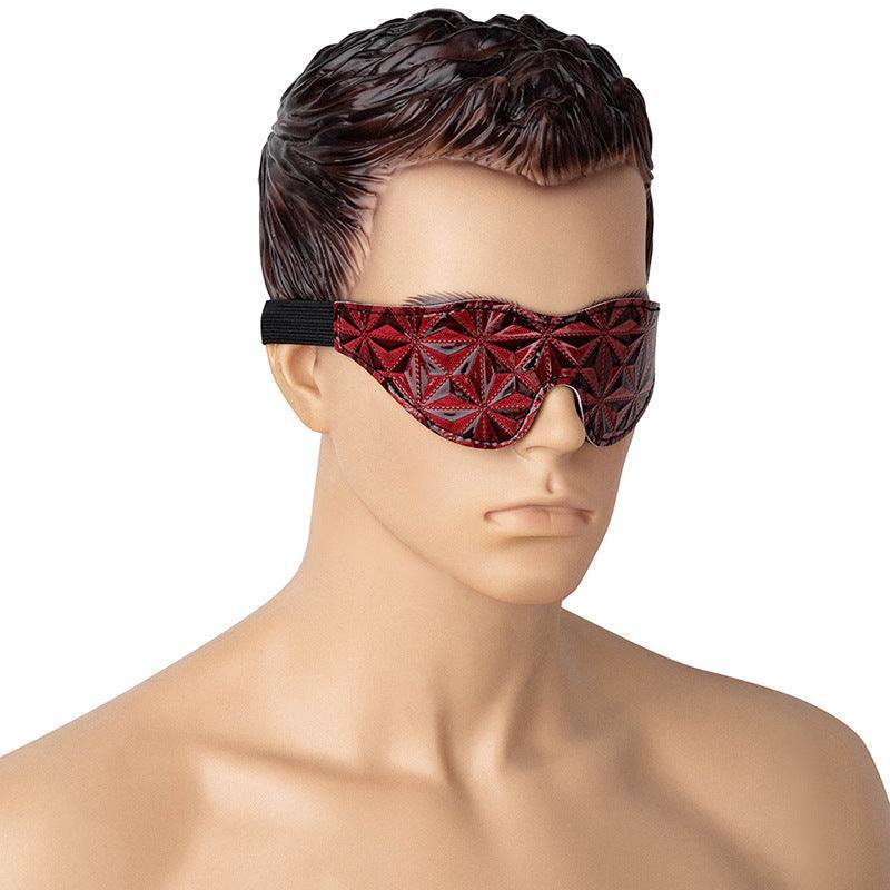 No Peeking Blindfold - Red - Xoxomoving