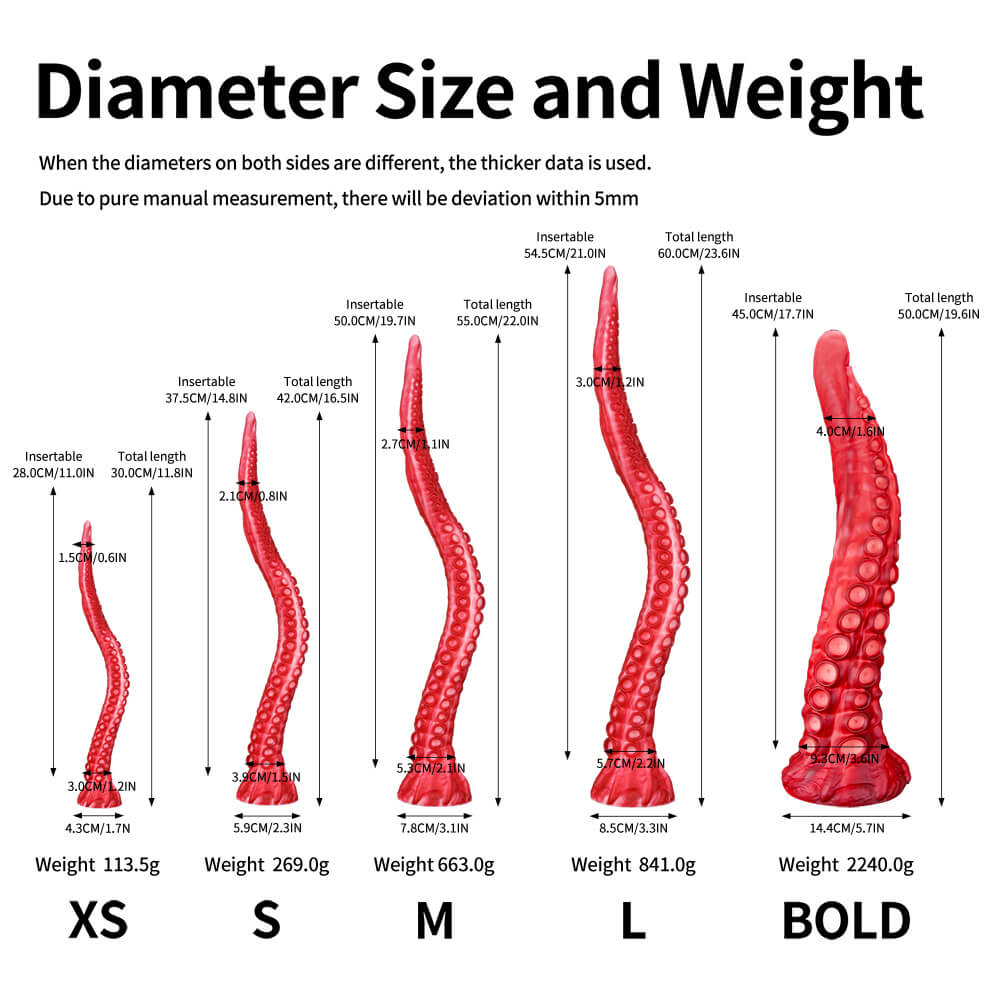 Tentacle Dildo - Octopus Dildo - Fantasy Dildo Xoxomoving