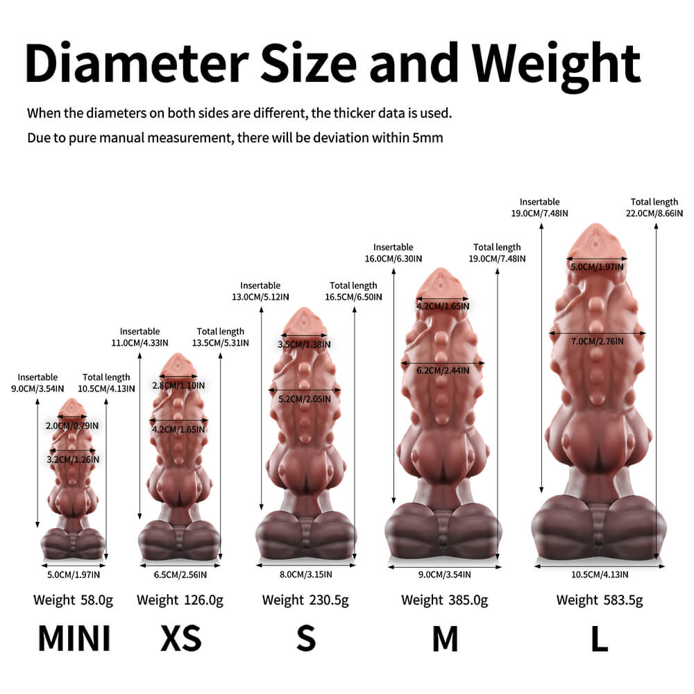 The Graptor Dragon Fantasy Dildo – Knot Design & Textured Power Xoxomoving