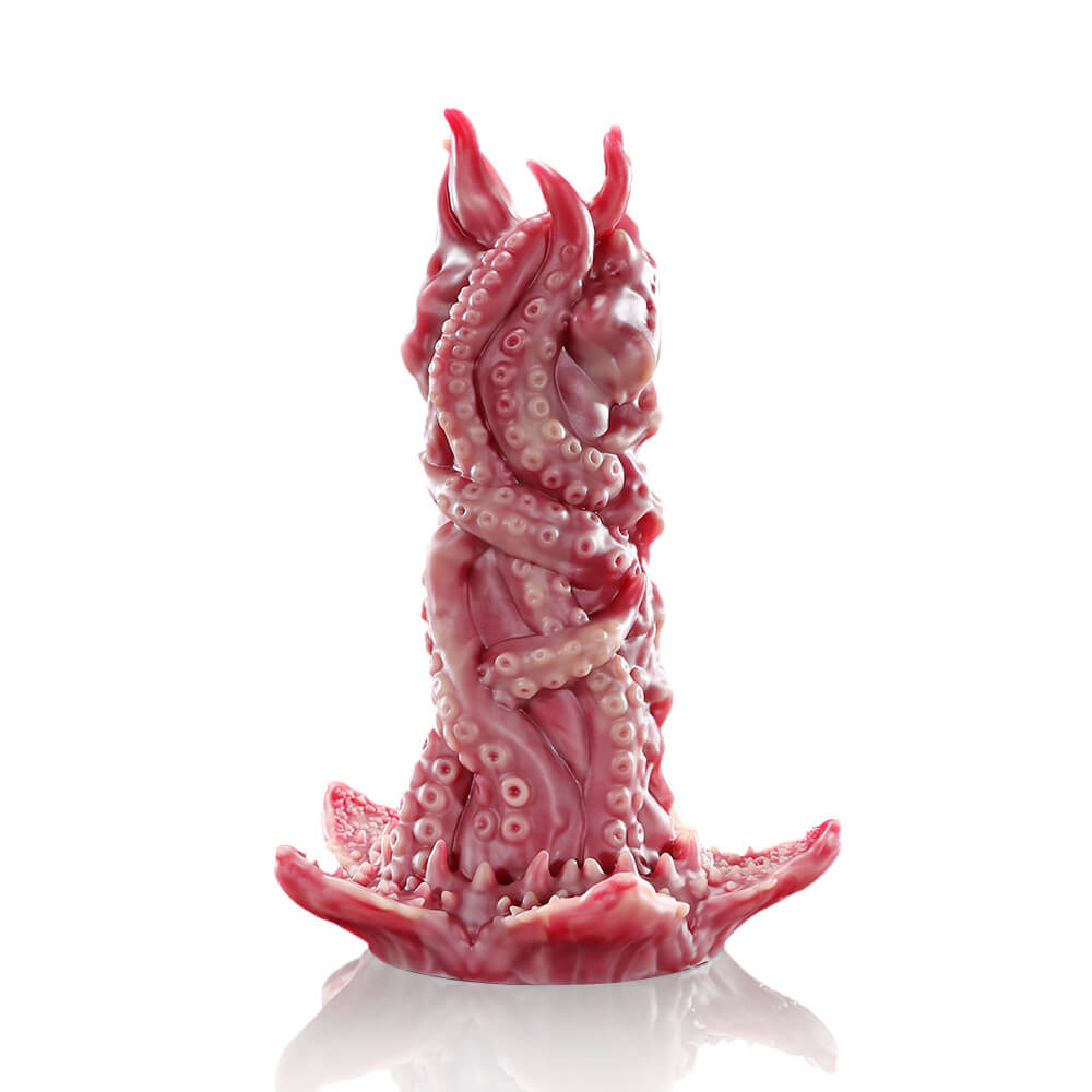 Ovipositor Toy – Platinum Silicone with Tendrils & Suction Cups Xoxomoving