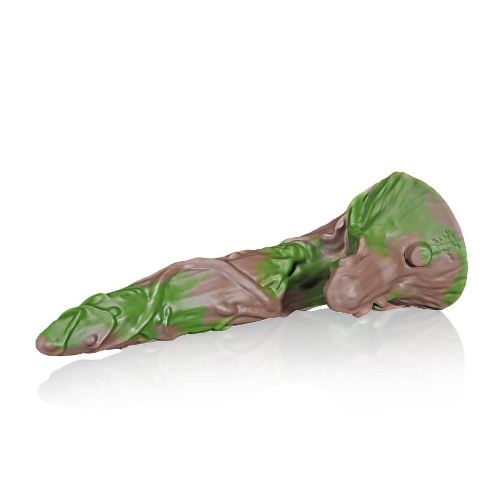Fantasy Double-Ended Dildo with Textured Vine Design Xoxomoving