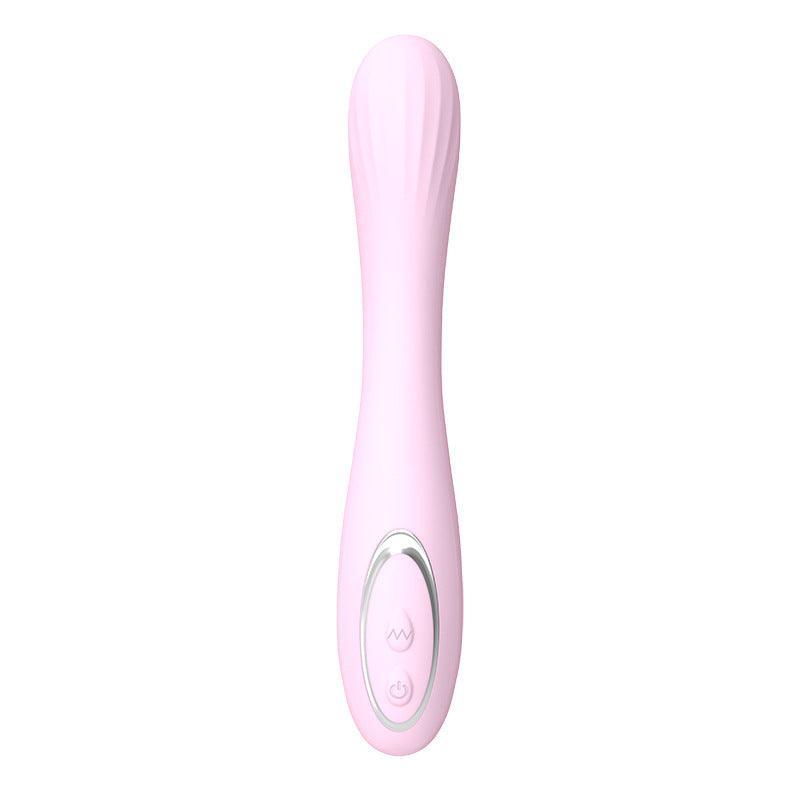 Nu Sensuelle Roxii Rechargeable Silicone Wand with Roller Motion - Ultra Violet - Xoxomoving