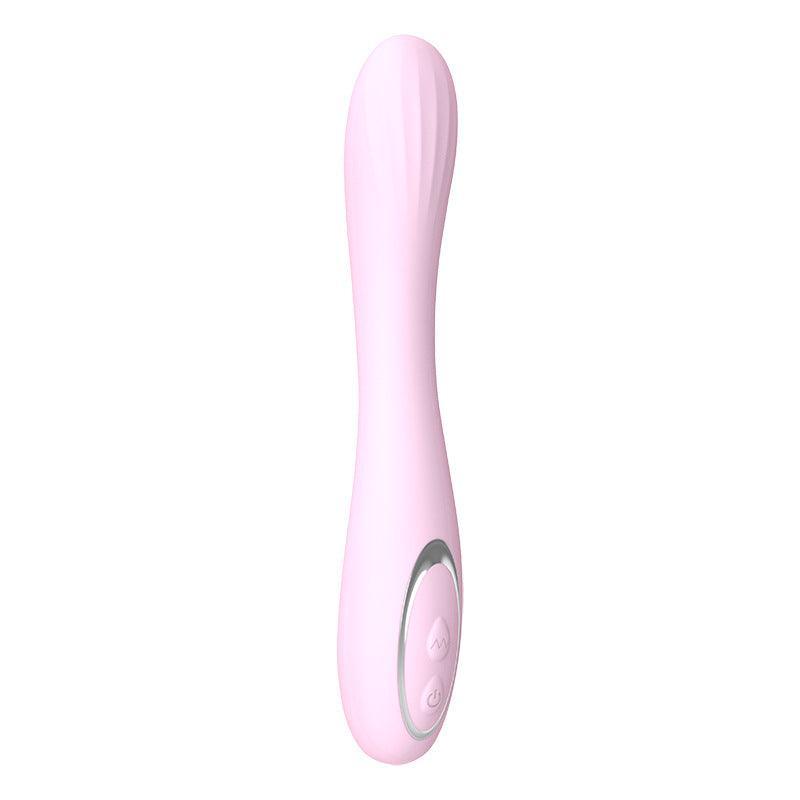 Nu Sensuelle Roxii Rechargeable Silicone Wand with Roller Motion - Ultra Violet - Xoxomoving