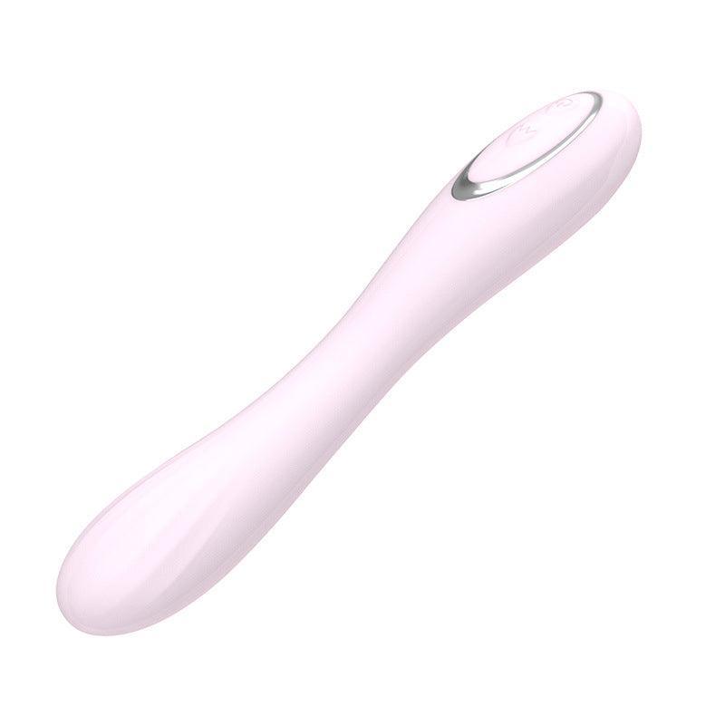 Nu Sensuelle Roxii Rechargeable Silicone Wand with Roller Motion - Ultra Violet - Xoxomoving