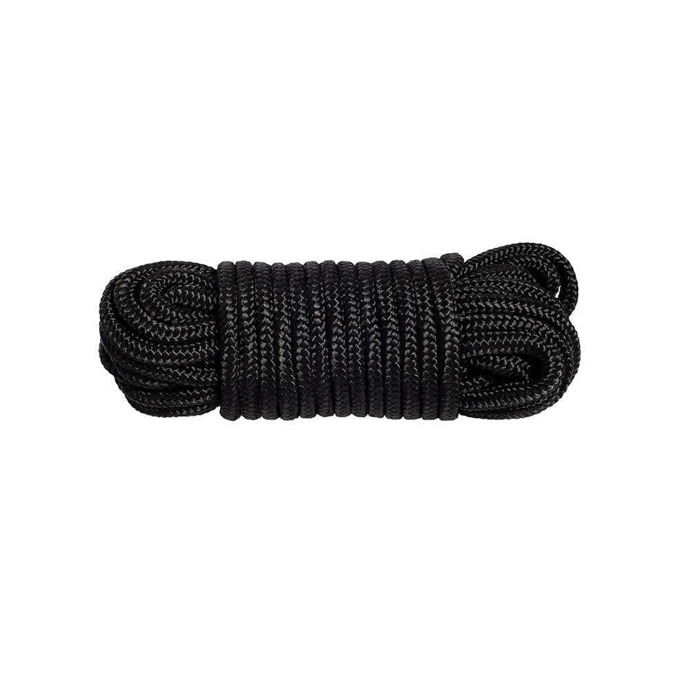 Nylon Bondage Rope Tying 16 ft - Black - Xoxomoving