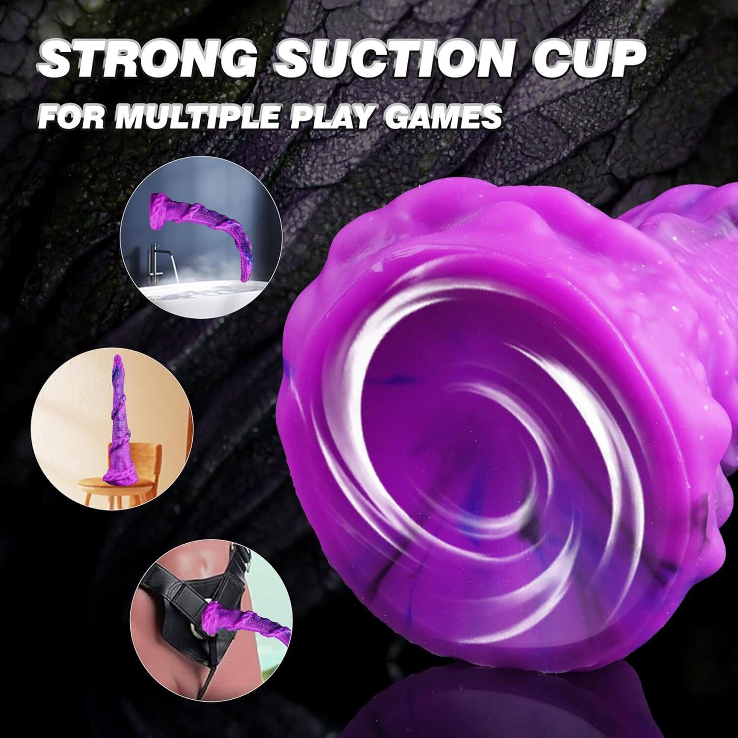 Long Tentacle Dragon Dildo – Extreme Length & Twisted Texture Xoxomoving