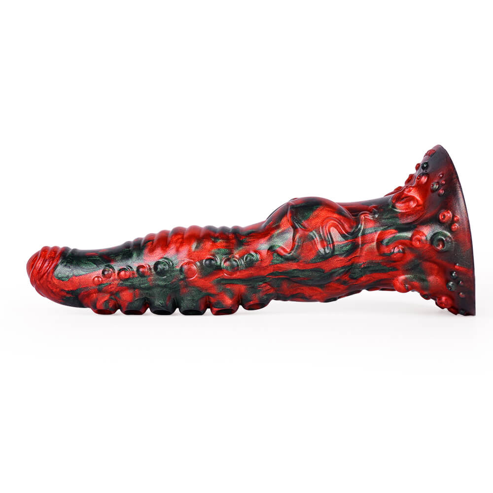 9.6 Inch Tentacle Dildo - Knotted Dildo Xoxomoving
