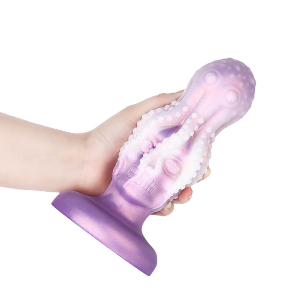Fantasy Dildo – Tentacle & Skull Design with Suction Cup Base Xoxomoving