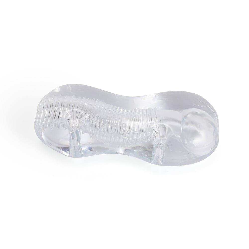 Ogden - Clear Textured Blowjob Stroker - Xoxomoving