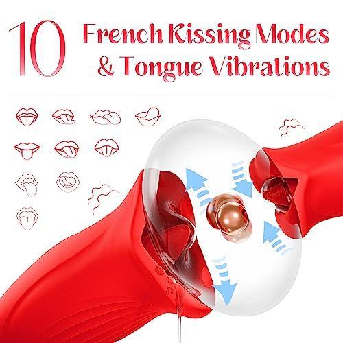 Olivia Grace - Oral Sex Toy with 10 Kissing Patterns & Flapping Modes - Xoxomoving