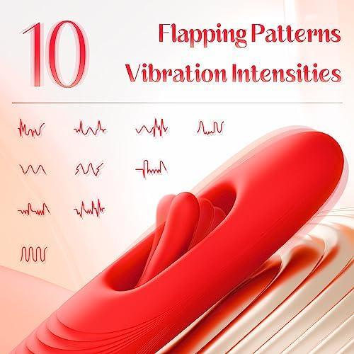 Olivia Grace - Oral Sex Toy with 10 Kissing Patterns & Flapping Modes - Xoxomoving