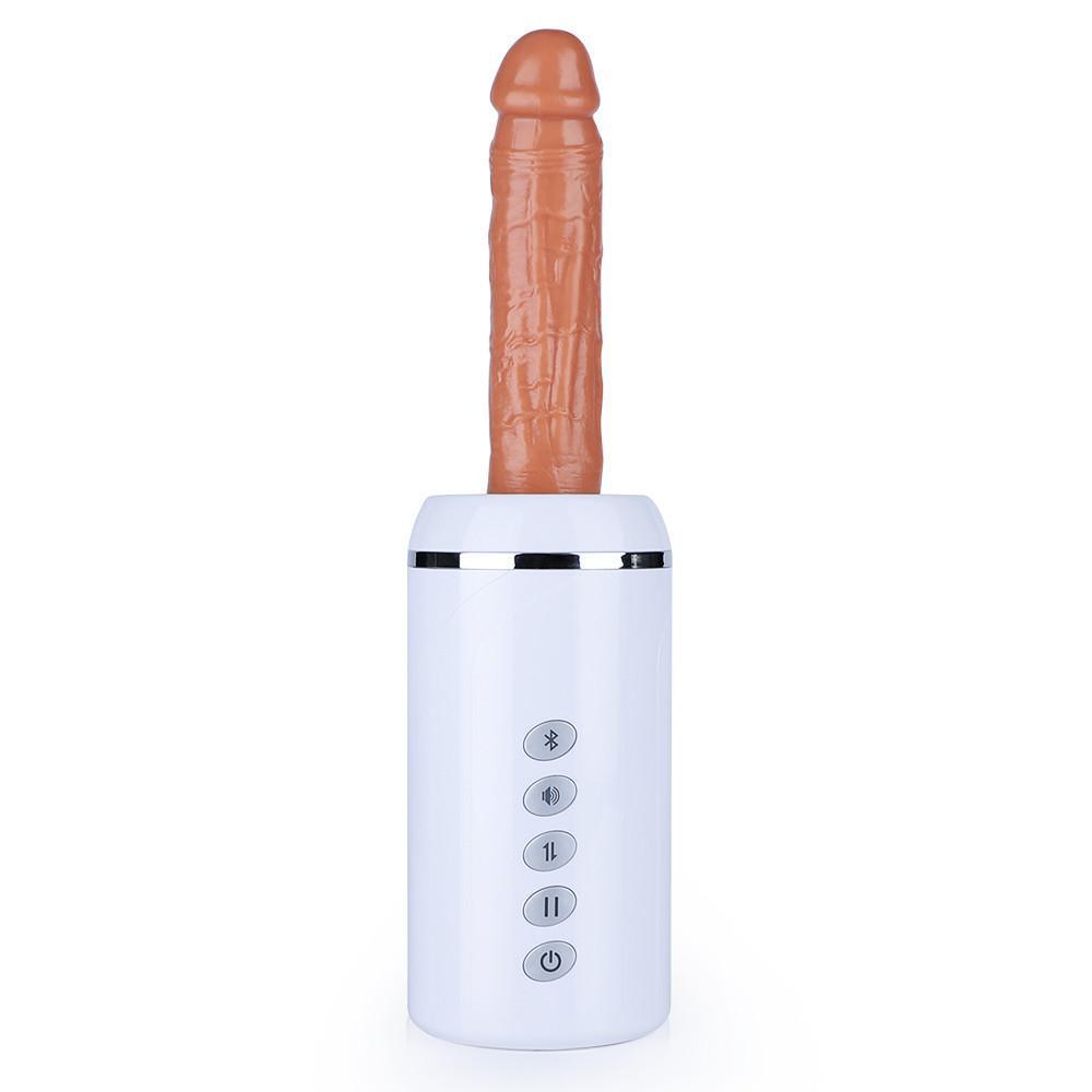 OMYSKY 11.4-Inch 6-Frequency 3-Speed Telescoping Voice Dildo - Xoxomoving