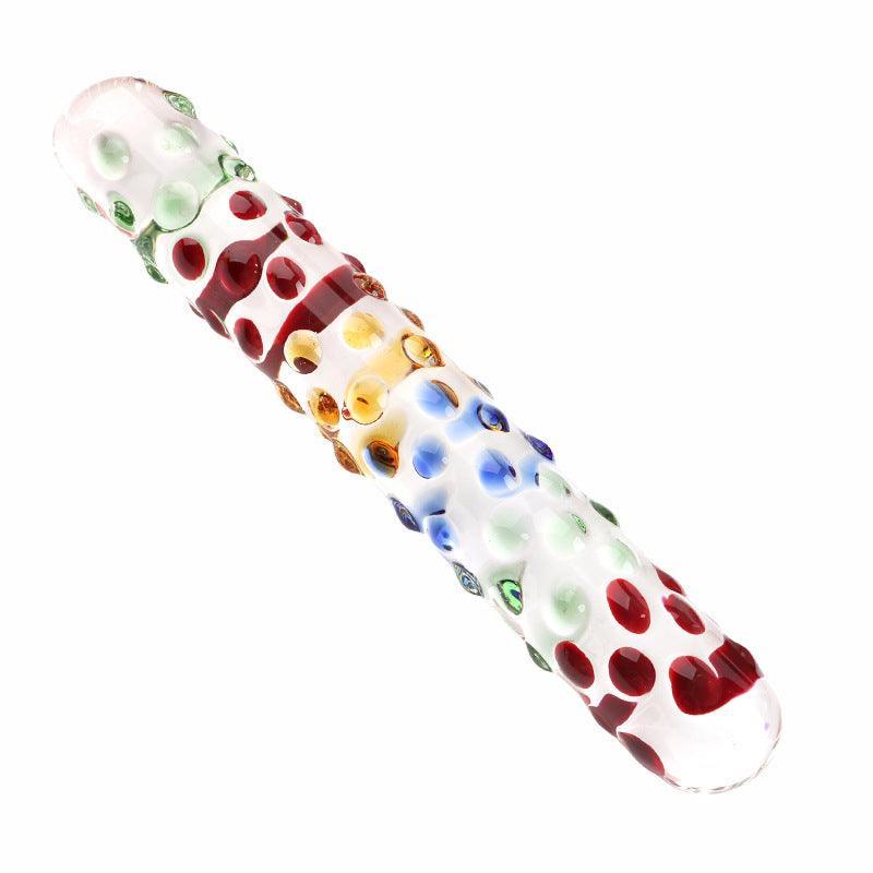 Onyx Bumpy Glass Massager - Xoxomoving