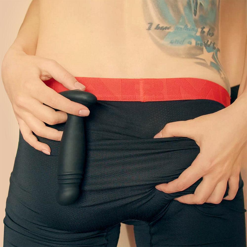 P-spot stroker Thrusting P-spot vibrator - Xoxomoving