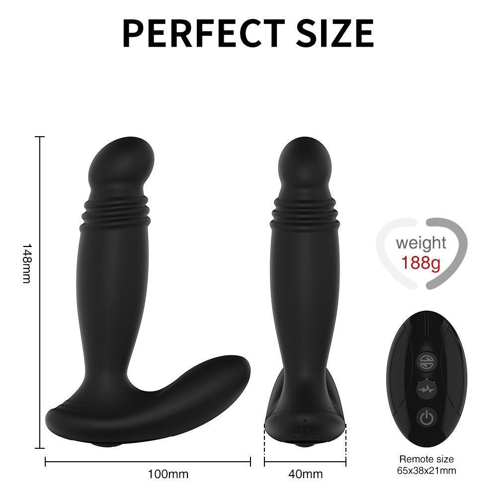 P-spot stroker Thrusting P-spot vibrator - Xoxomoving