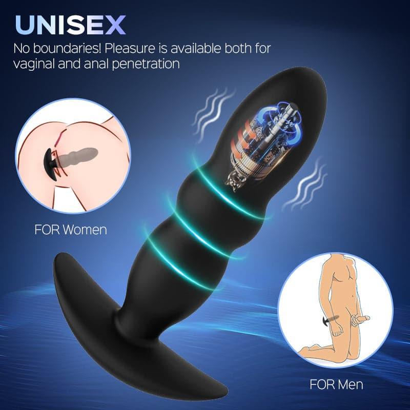 Pablo - Remote Control Thrusting Prostate Massager Butt Plug - Xoxomoving